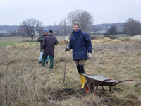 Osterwiese reinigen 2010