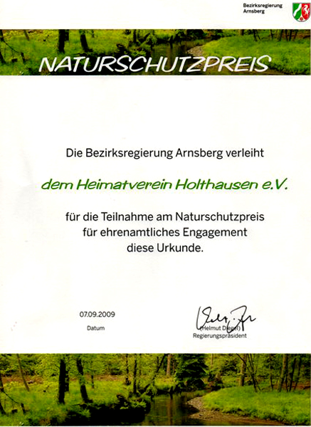 Naturschutzpreis